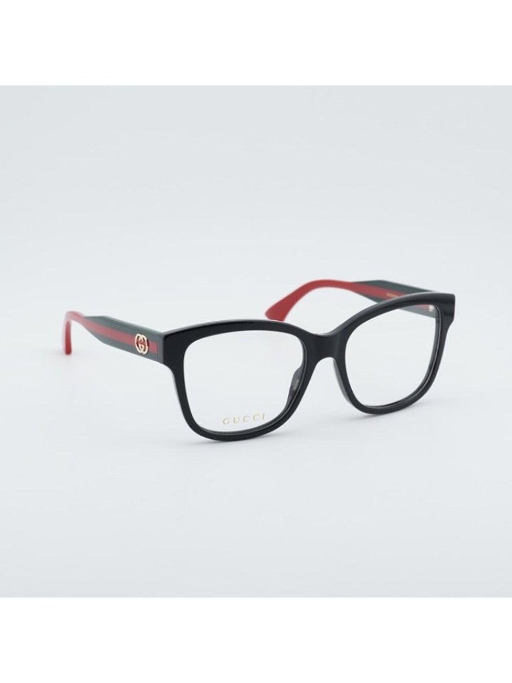 Gucci GG0038ONN 001 Eyeglasses Black 54mm Square Frame - Picture 5 of 12